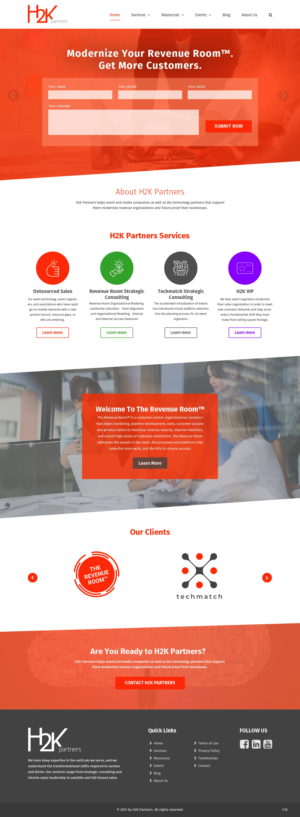 Web Design by pb for H2K Partners | Design: #26601898