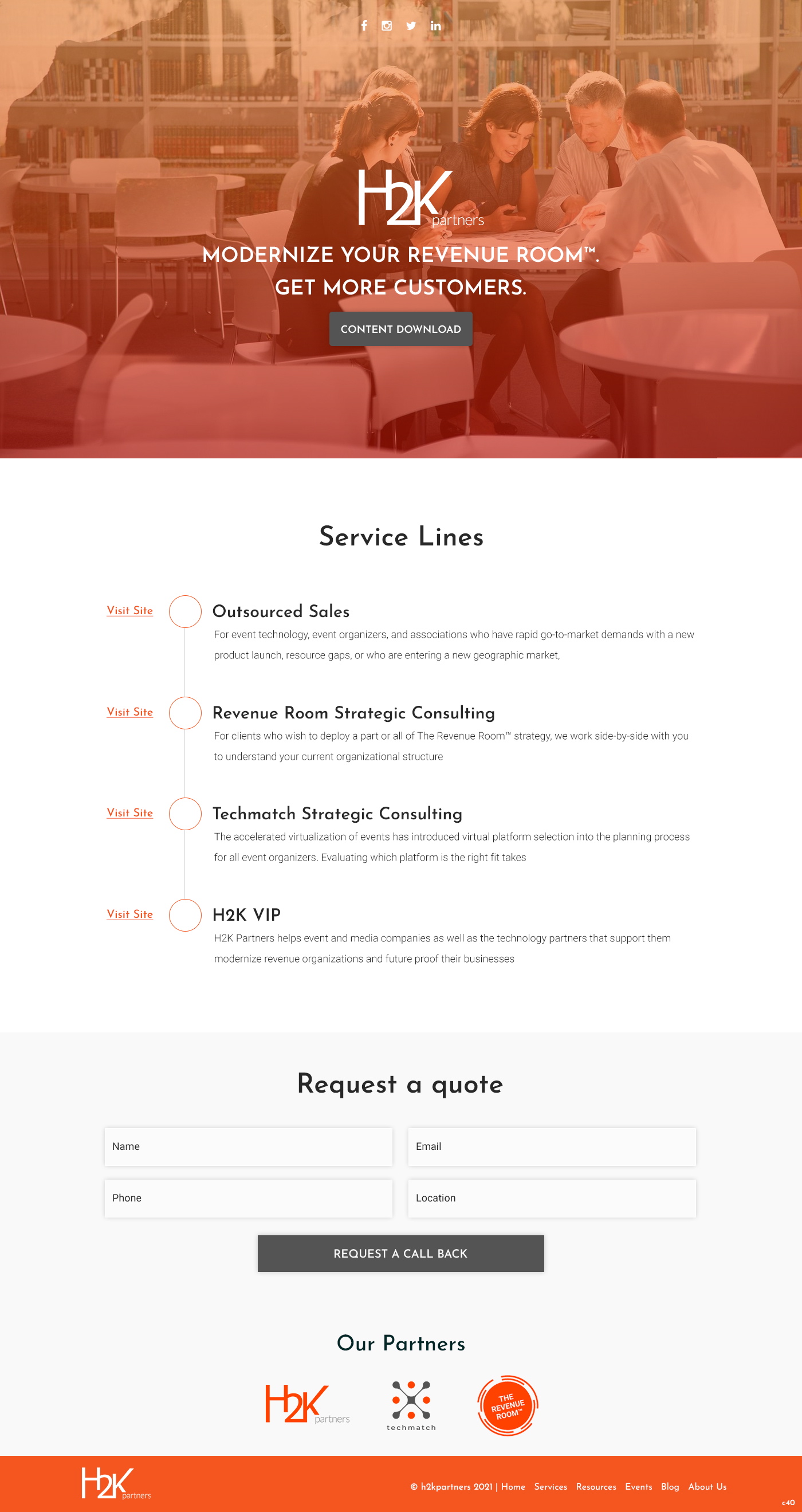 Web Design by pb for H2K Partners | Design #26601902