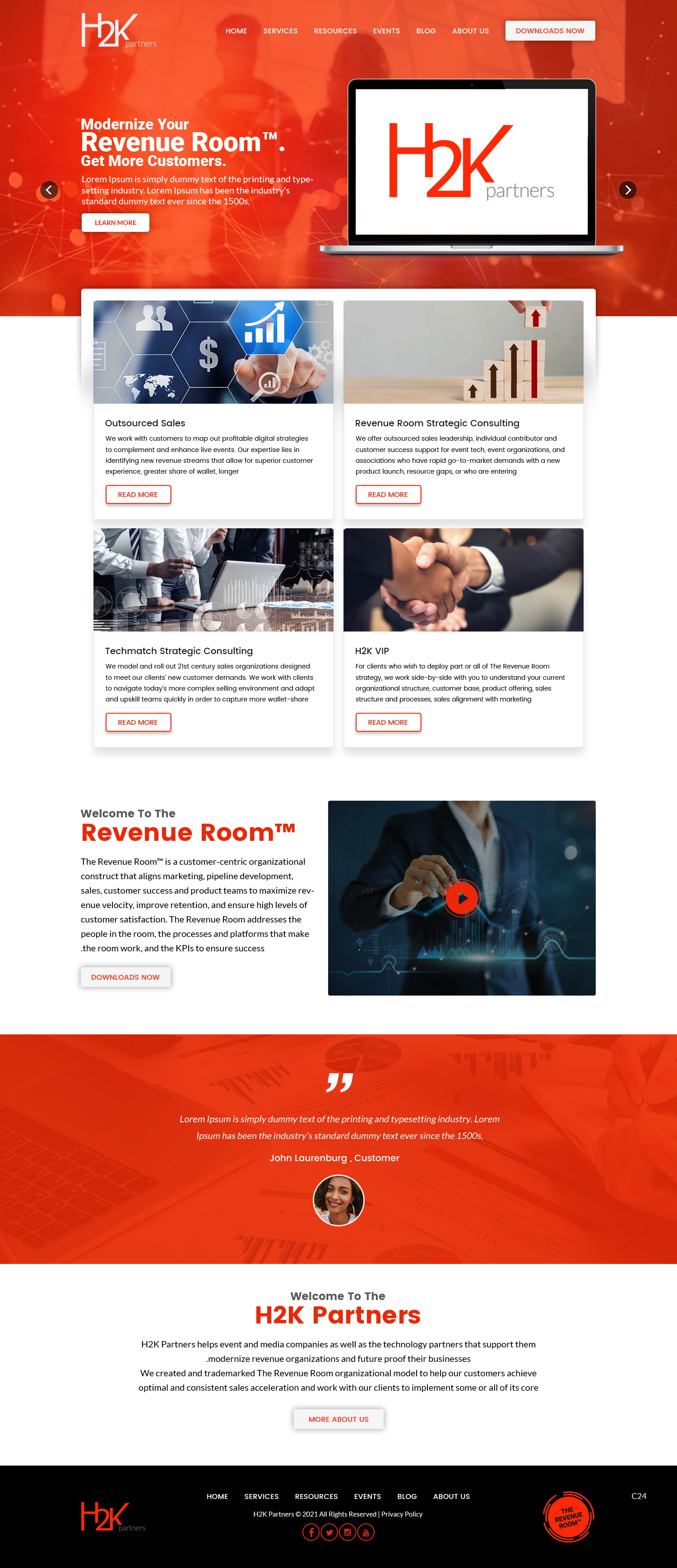 Web Design by pb for H2K Partners | Design #26601904