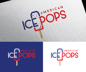 American Ice Pops | Logo-Design von Dot Design 3
