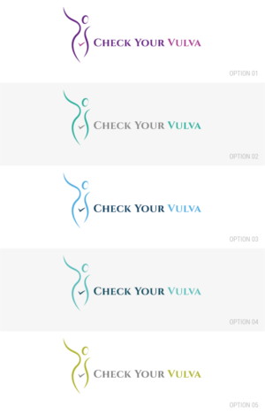 Check Your Vulva | Logo Design by nandkumar