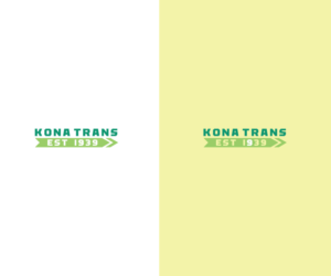 Kona Trans est 1939  (no moving & storage) | Logo Design by Ochieng