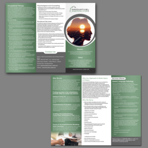 Brochure for Community-Based Therapy Company | Design de Brochure par aspiremedia