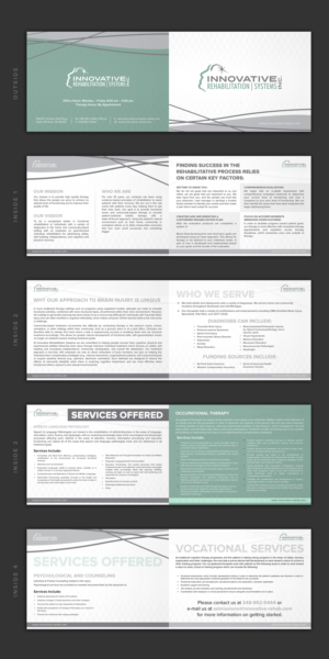 Brochure for Community-Based Therapy Company | Design de Brochure par SAI DESIGNS