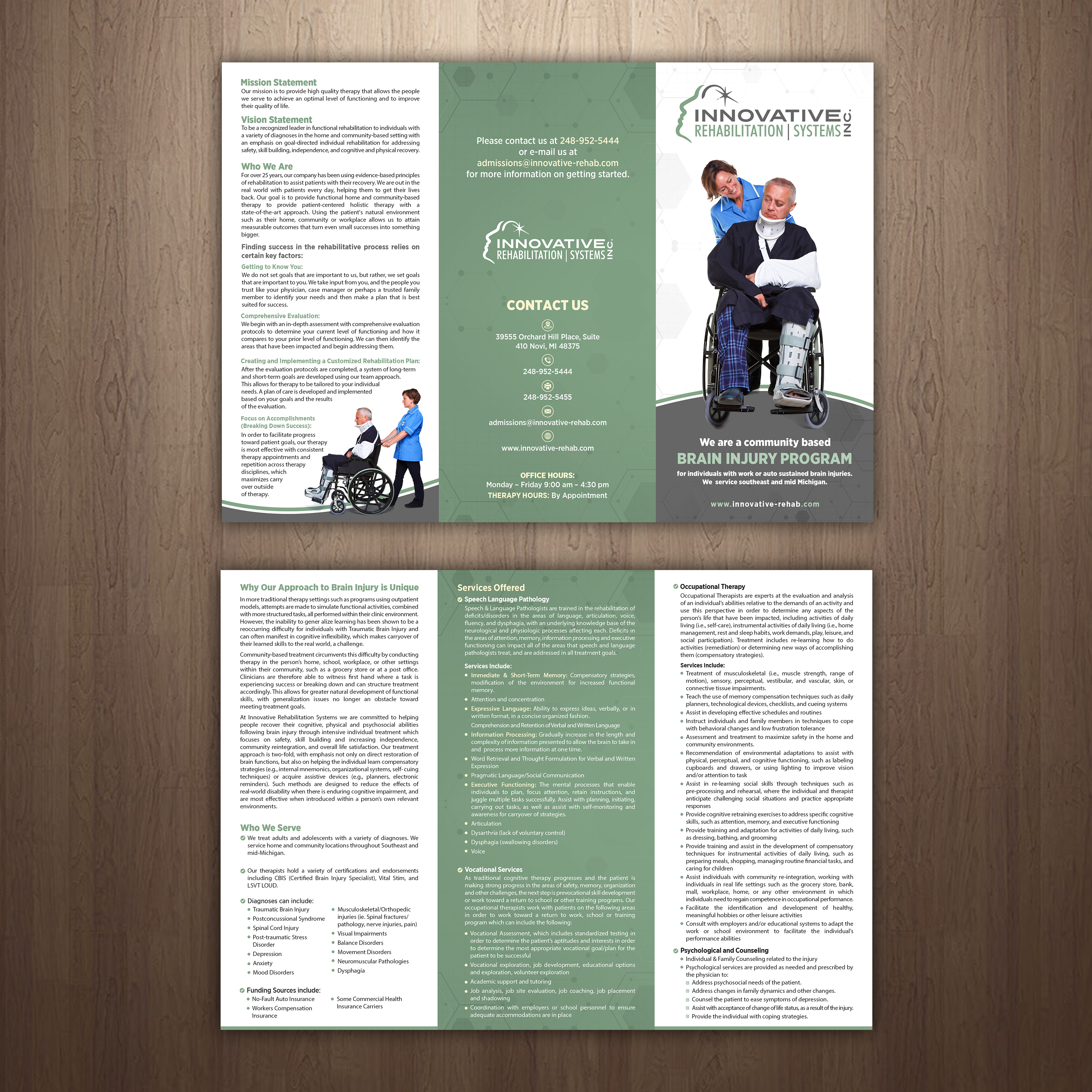 Diseño de Brochure por GraphicsGuru para este proyecto | Diseño #26605596
