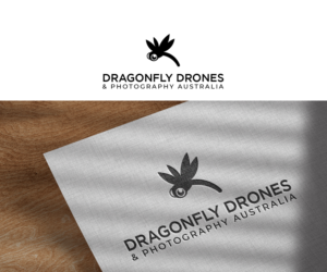 Logo Design by Jhannel for Dragonfly Drones & Photography Australia | Design: #26604015