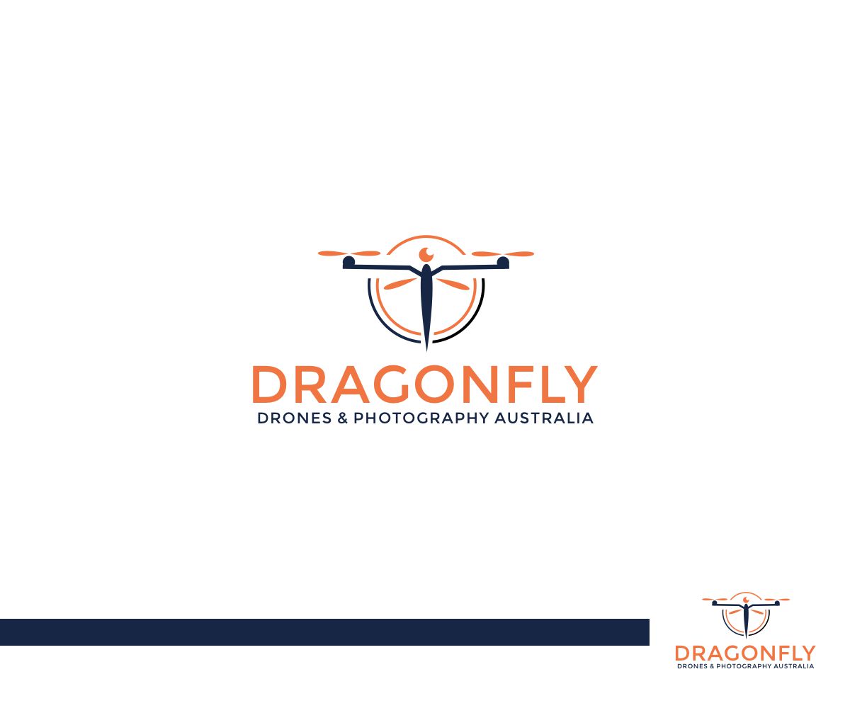 Design de Logo par Fat Bat Man pour Dragonfly Drones & Photography Australia | Design #26609887