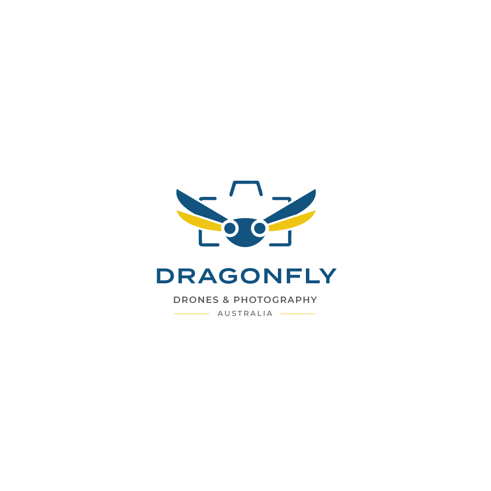 Logo Design by MEDIA GLASS for Dragonfly Drones & Photography Australia | Design #26613308