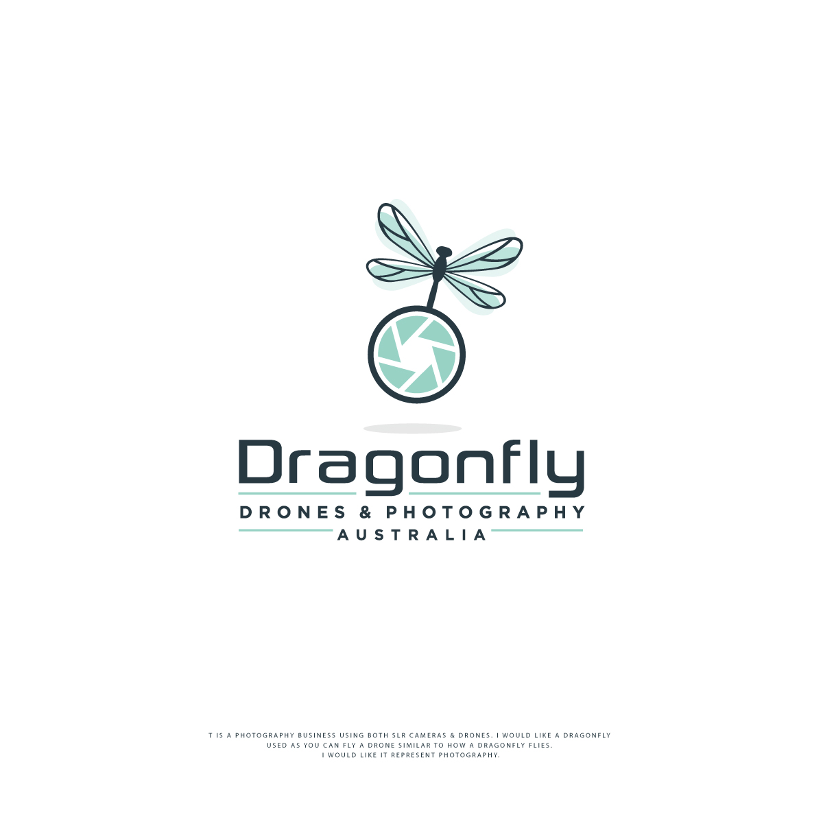Design de Logo par ecorokerz pour Dragonfly Drones & Photography Australia | Design #26608119
