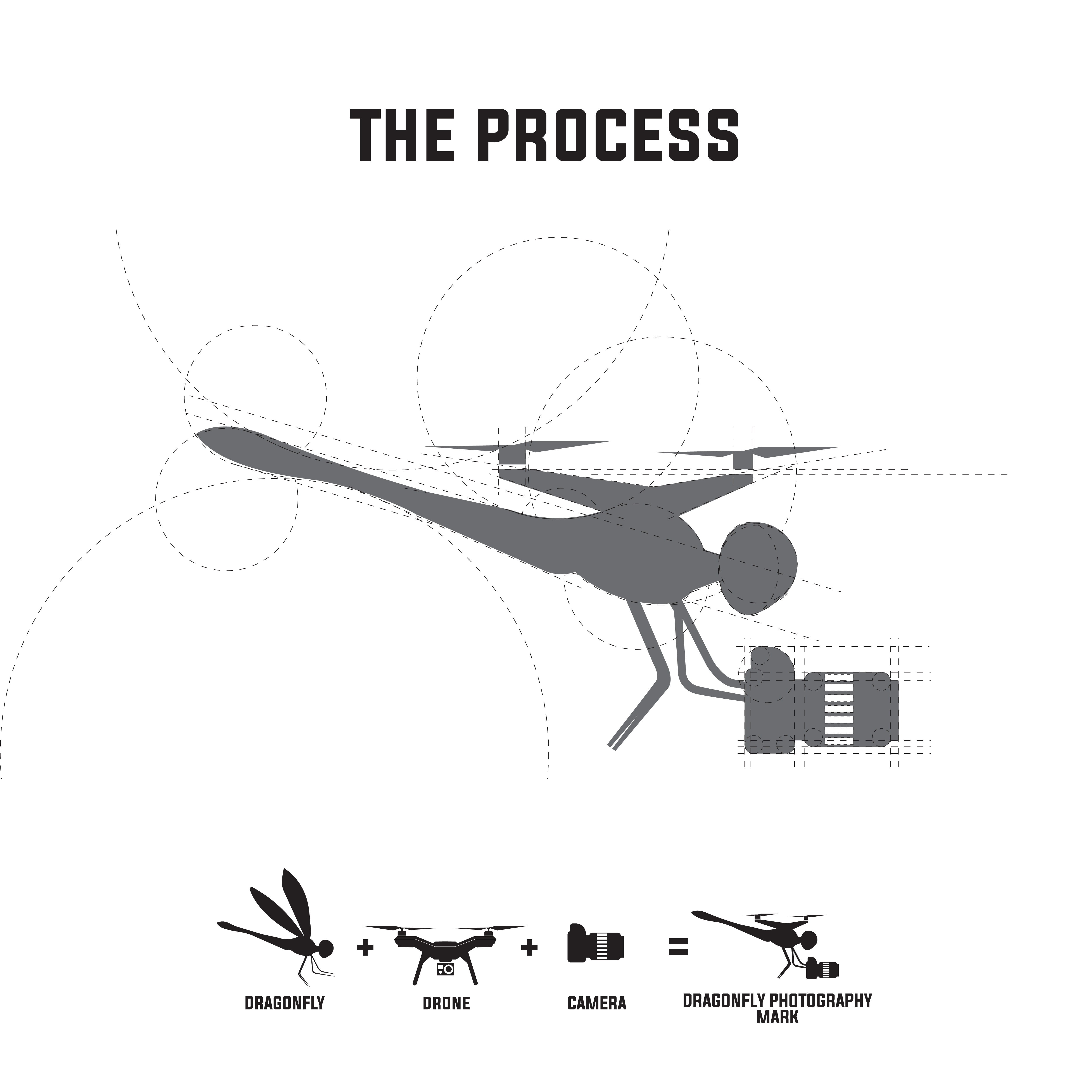 Diseño de Logo por by kin para Dragonfly Drones & Photography Australia | Diseño #26620995