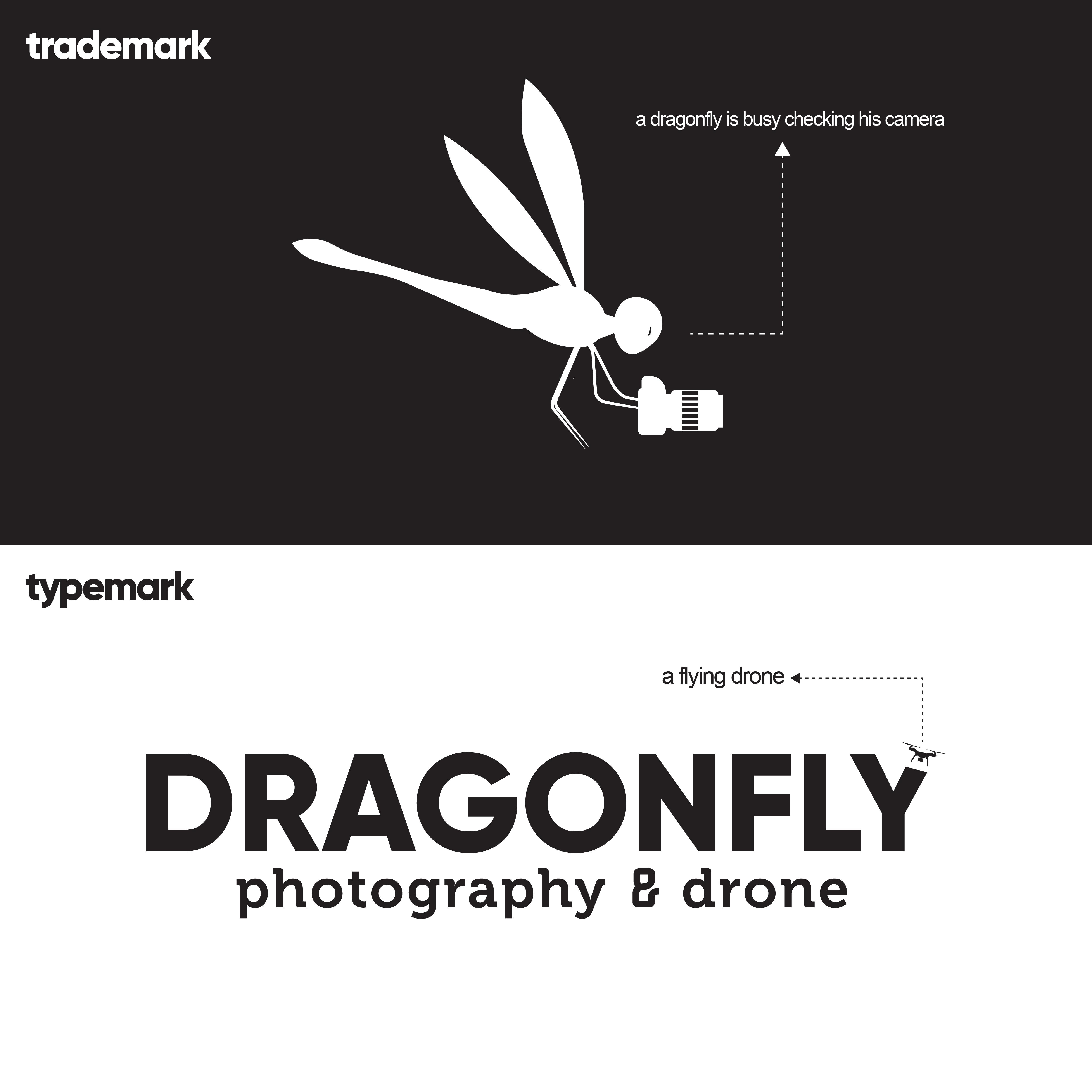 Diseño de Logo por by kin para Dragonfly Drones & Photography Australia | Diseño #26628948