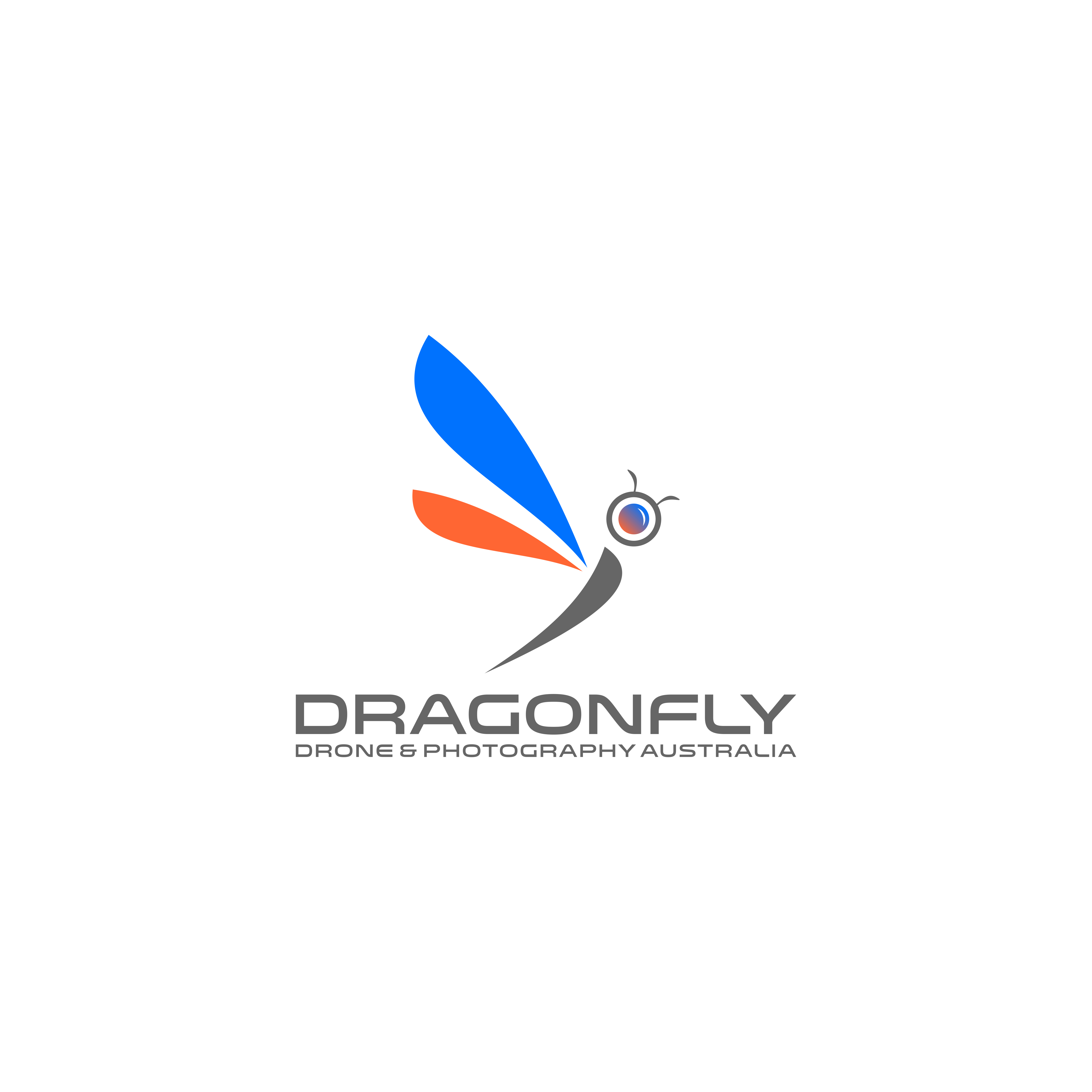 Logo Design by Zzamiq for Dragonfly Drones & Photography Australia | Design #26602077