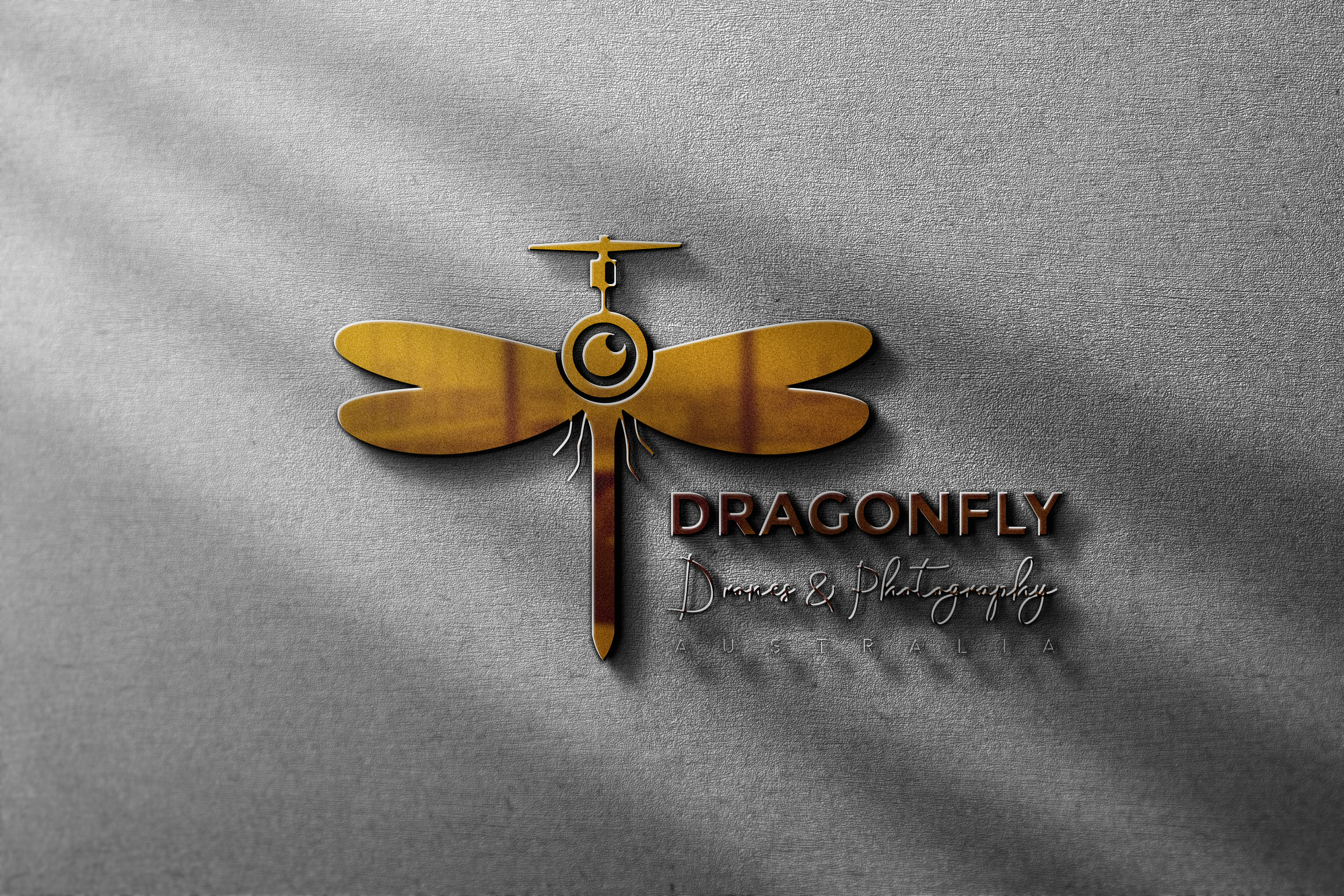 Logo Design by Nishi 4 for Dragonfly Drones & Photography Australia | Design #26627321