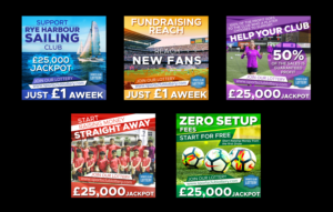 Social Media Templates for Sports Club Lottery | Grafik-Design von Rickyy