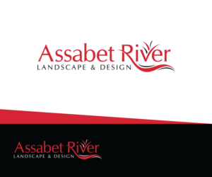 Assabet River (this is the new name) Landscape & Design (is what we do - smaller text underneath) | Logo-Design von Iris 3