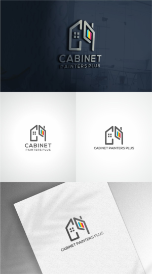 Cabinet Painters Plus | Logo Design by Dave Paresh