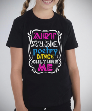 Arts, Culture Kids | T-shirt Design by Jonya