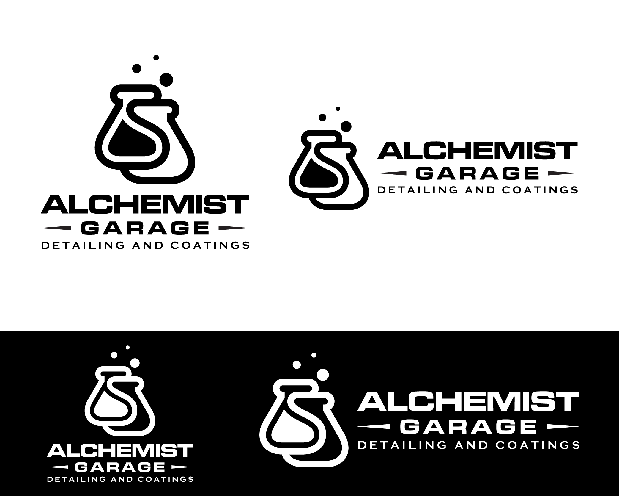Logo-Design von NDRO für alchemist garage detailing | Design #26607020