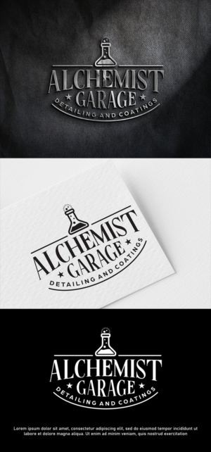 Logo-Design von 4AD für alchemist garage detailing | Design: #26640411