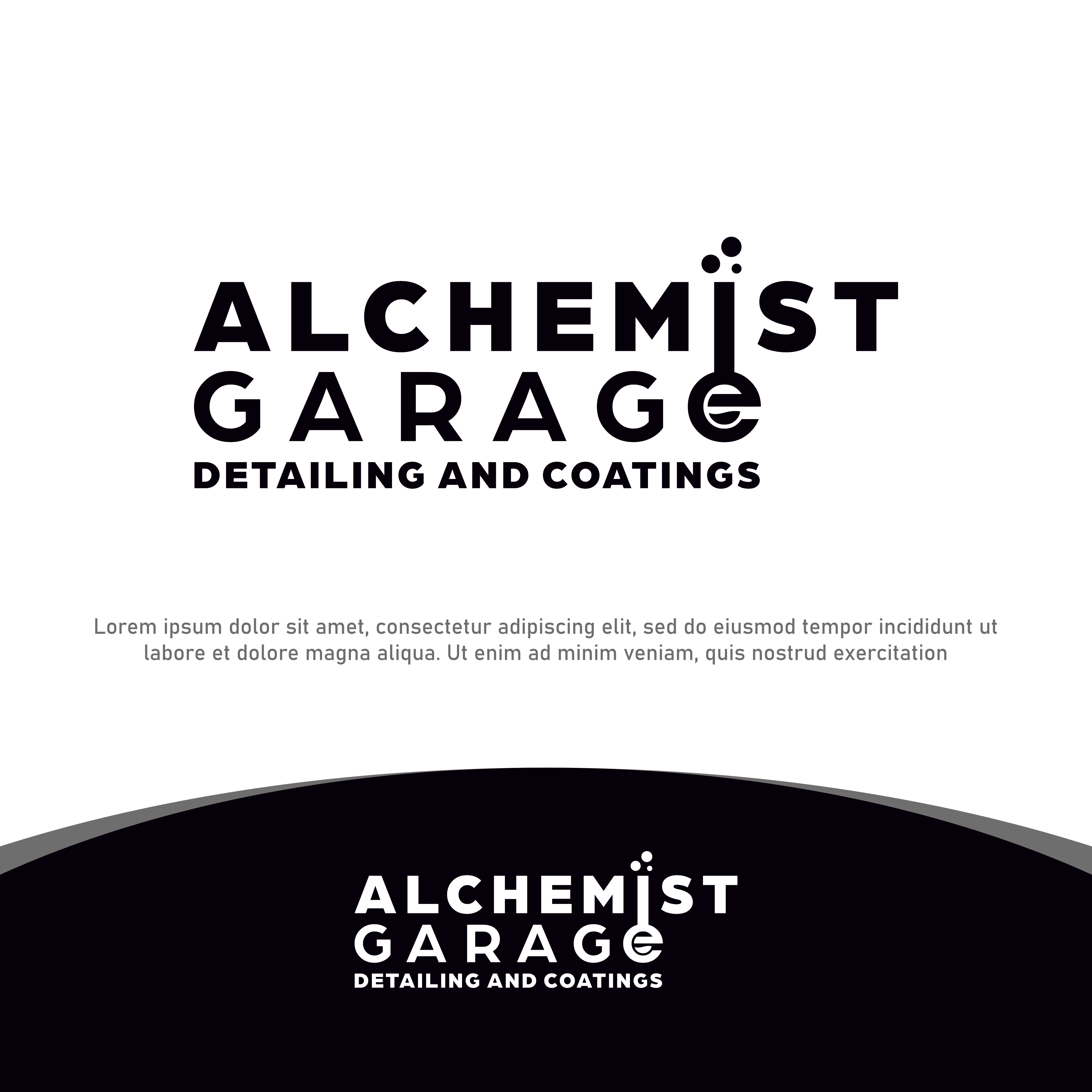 Logo-Design von 4AD für alchemist garage detailing | Design #26640525