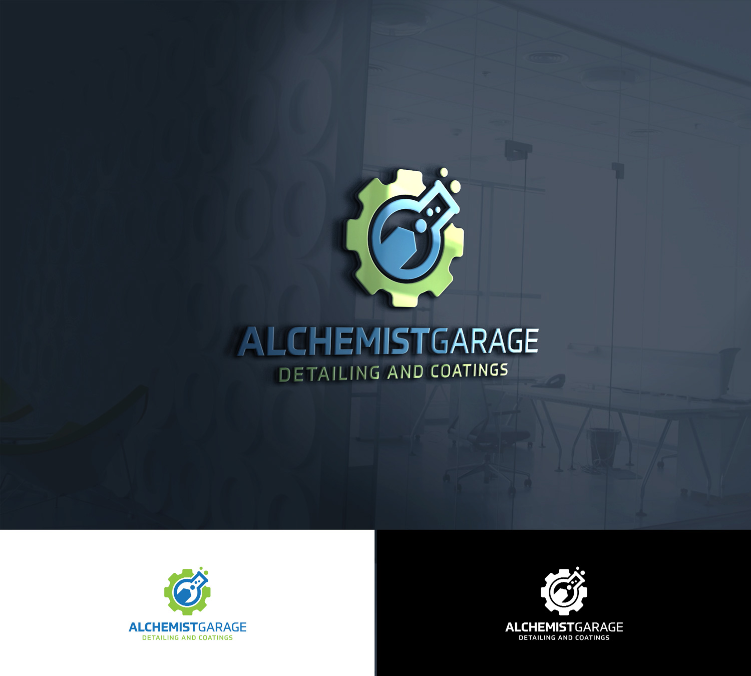 Logo-Design von Kejo87 für alchemist garage detailing | Design #26602394