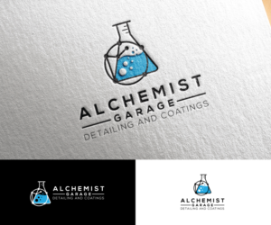 "Alchemist Garage"  "Detailing and Coatings" | Logo-Design von step forward 2
