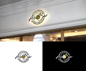 Als Bar, Liquor, Fine Food,  possibly the words Fallout Shelter, | Logo-Design von Ochieng