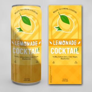 Claremont Natural Squeeze Label | Label Design by Fat Bat Man