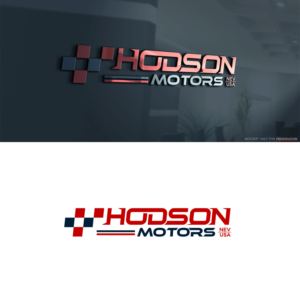 Can include, but not required to include everything: “Hodson Motors” “Las Vegas” “NEV” “USA” “LVNV” | Logo Design by Mono.co