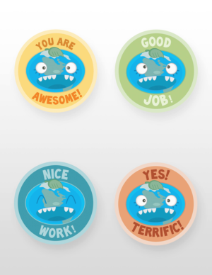 Sticker Design by graphicdesk.info