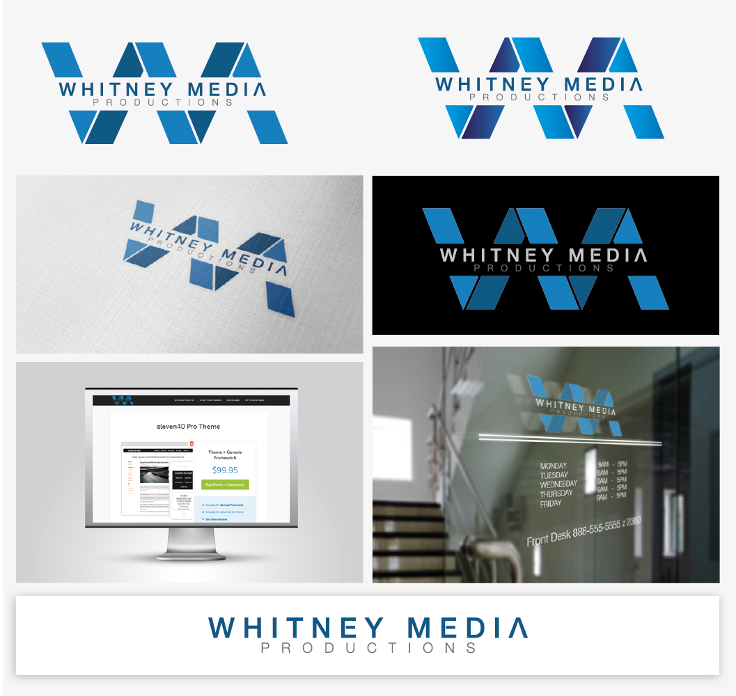 Logo Design by Shirlei Patricia for Whitney Media Productions | Design #3055024