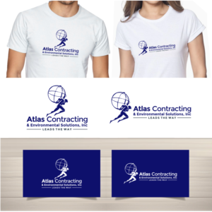 Logo Design by south door for Atlas Contracting & Environmental Solutions, Inc | Design: #26635030