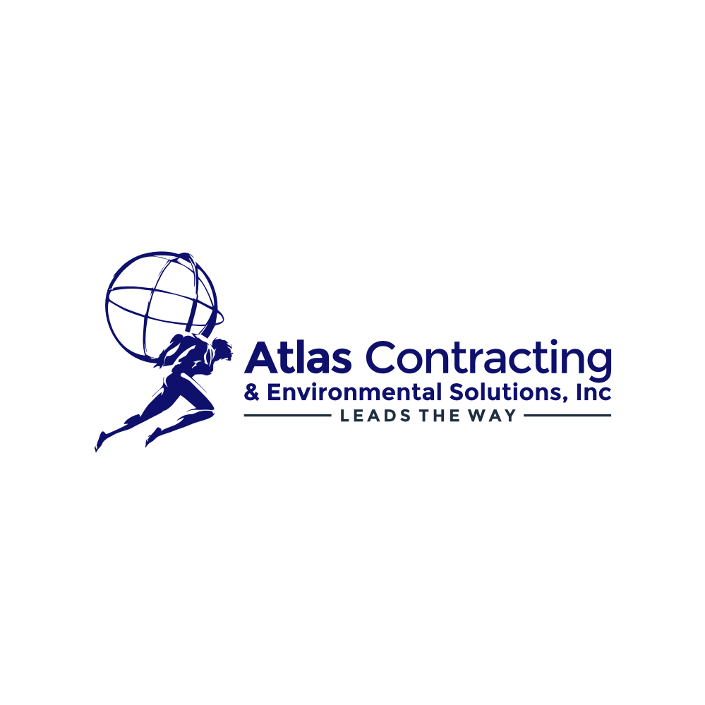 Logo Design by south door for Atlas Contracting & Environmental Solutions, Inc | Design #26656751
