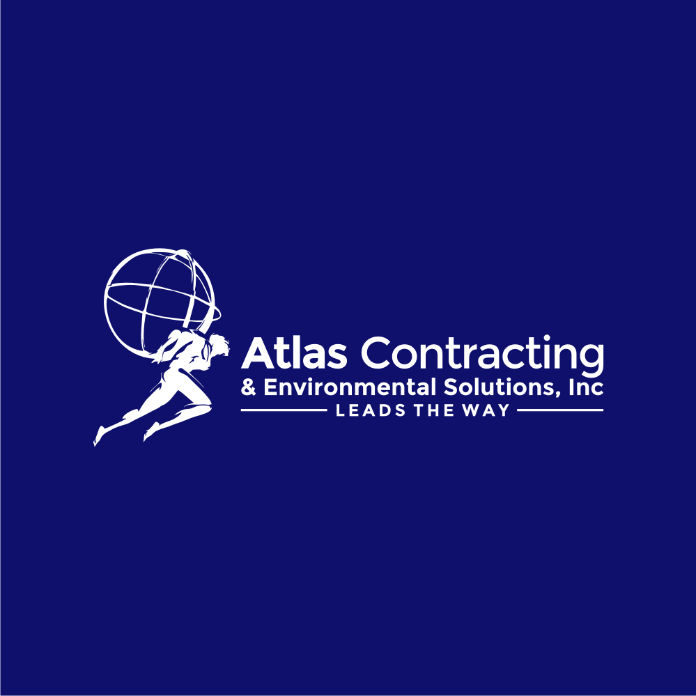 Logo Design by south door for Atlas Contracting & Environmental Solutions, Inc | Design #26656767