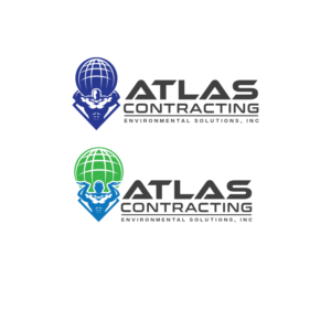 Logo Design by Finley Johnson for Atlas Contracting & Environmental Solutions, Inc | Design: #26626671