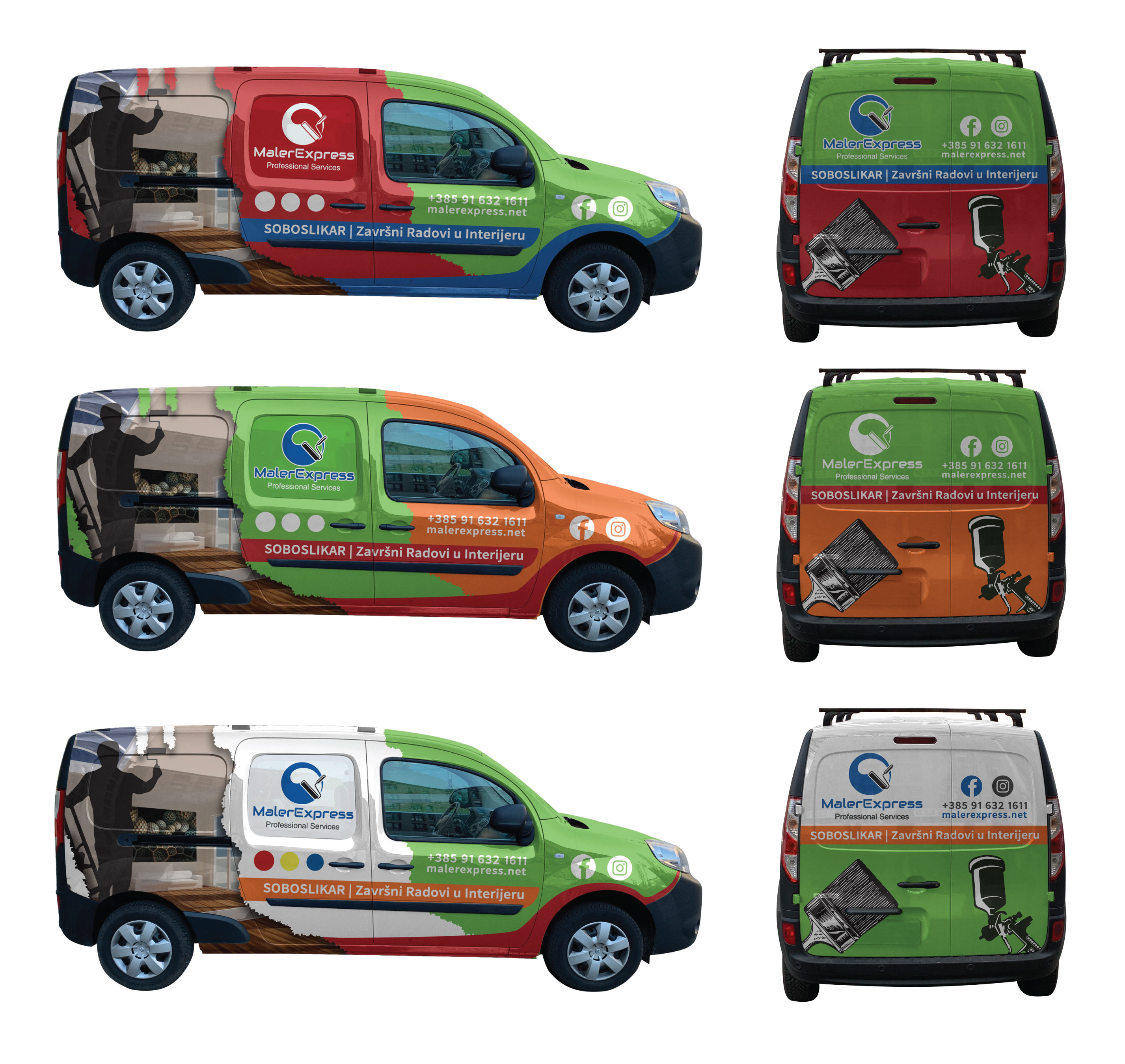 Car Wrap Design by White Diary for VANSA PROJEKT d.o.o. | Design #26637301