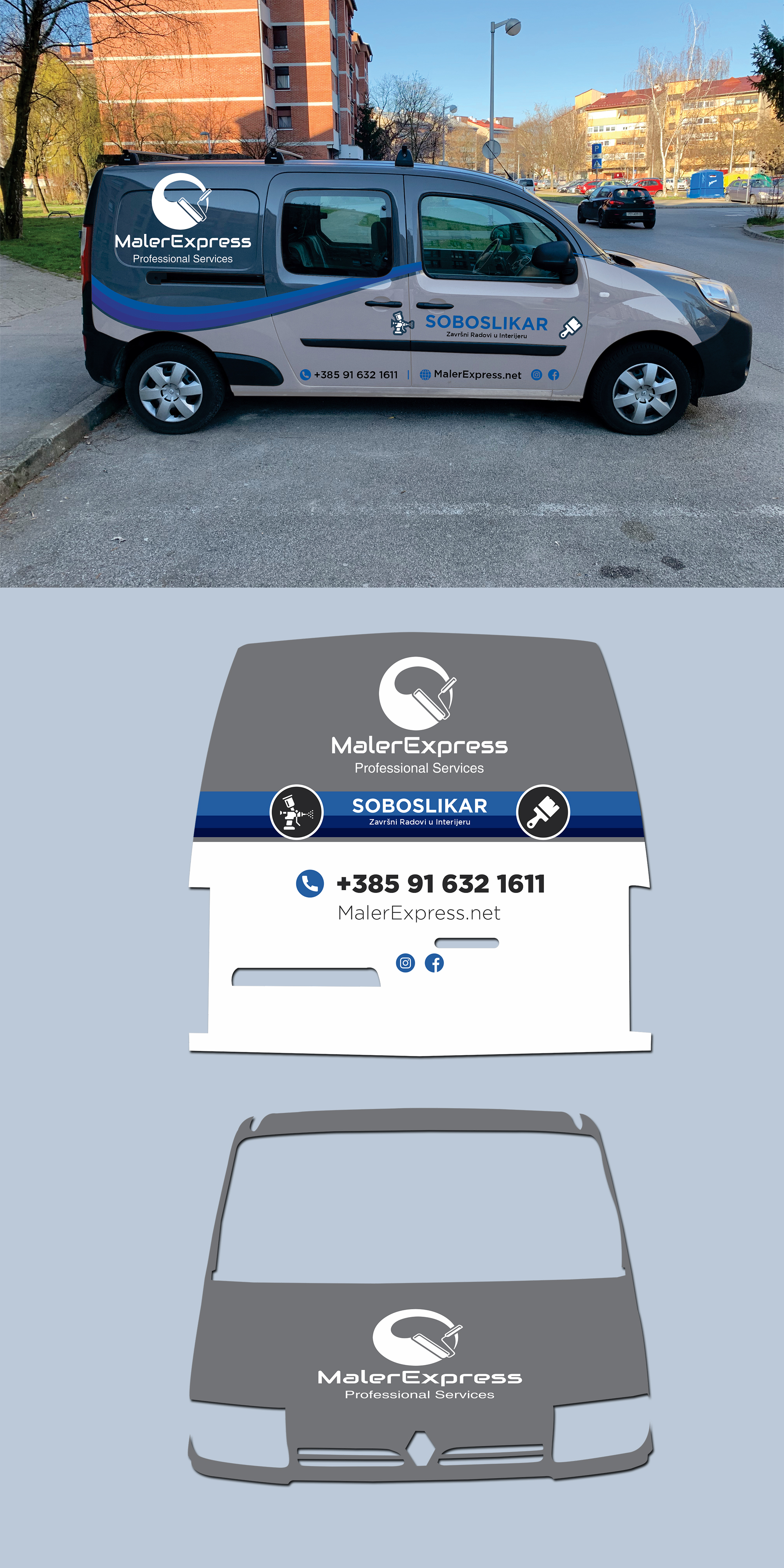 Car Wrap Design by Fat Bat Man for VANSA PROJEKT d.o.o. | Design #26619805