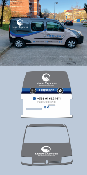 Car Wrap Design by Fat Bat Man for VANSA PROJEKT d.o.o. | Design: #26619805