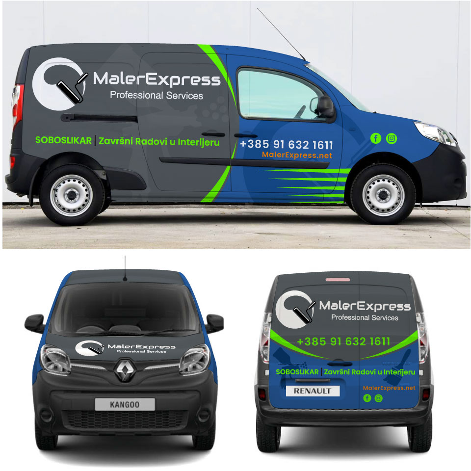 Diseño de Rotulación de Vehículo por Yoga Tri para VANSA PROJEKT d.o.o. | Diseño #26609583