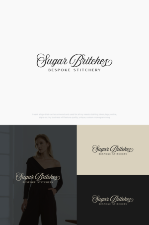 Sugar Britches Bespoke Stitchery | Diseño de Logo por mintcreative