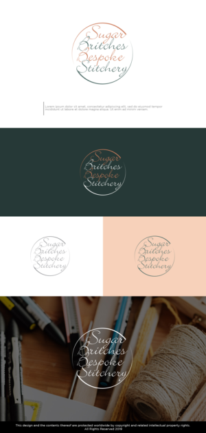 Sugar Britches Bespoke Stitchery | Diseño de Logo por Kim Ji
