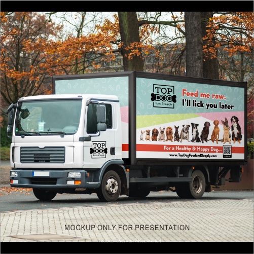 Car Wrap Design by kotakdesign for Top Dog Food and Supply, LLC | Design #26627771