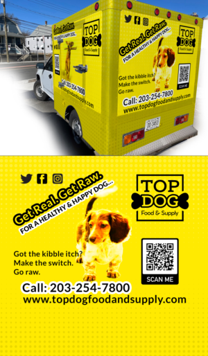 Car Wrap Design by nuhanenterpriseIT for Top Dog Food and Supply, LLC | Design #26642430