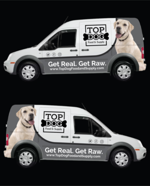 Car Wrap Design by Deziners Zone for Top Dog Food and Supply, LLC | Design: #26630013