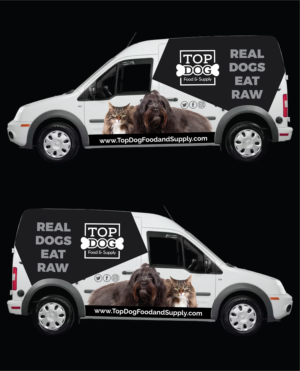 Car Wrap Design by Deziners Zone for Top Dog Food and Supply, LLC | Design: #26630014