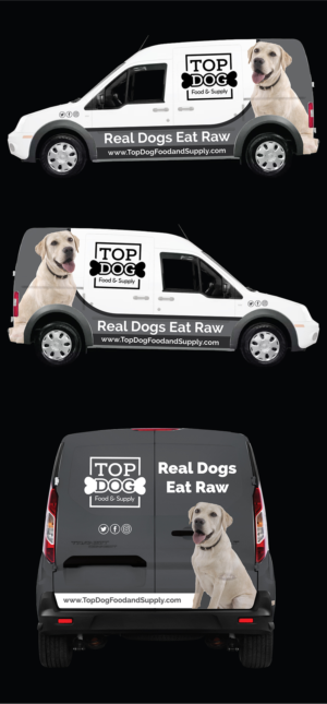 Car Wrap Design by Deziners Zone for Top Dog Food and Supply, LLC | Design: #26655693