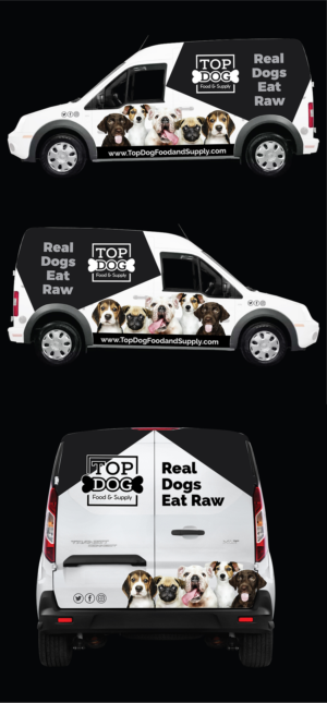 Car Wrap Design by Deziners Zone for Top Dog Food and Supply, LLC | Design: #26655695