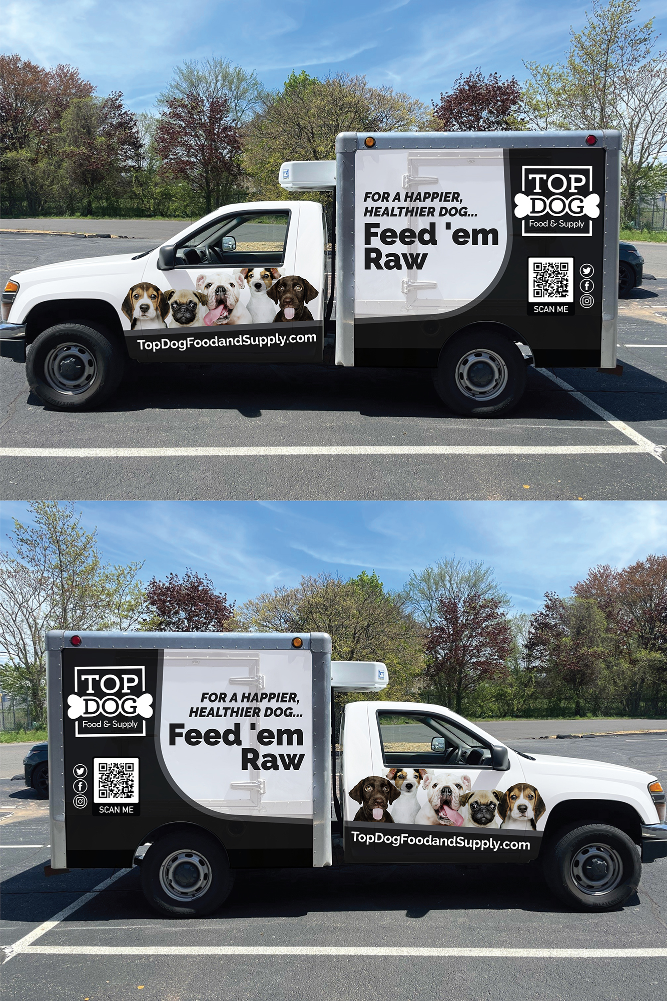 Car Wrap-Design von Deziners Zone für Top Dog Food and Supply, LLC | Design #26719245
