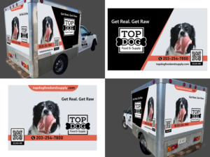 Car Wrap-Design von JS_Design für Top Dog Food and Supply, LLC | Design: #26640292