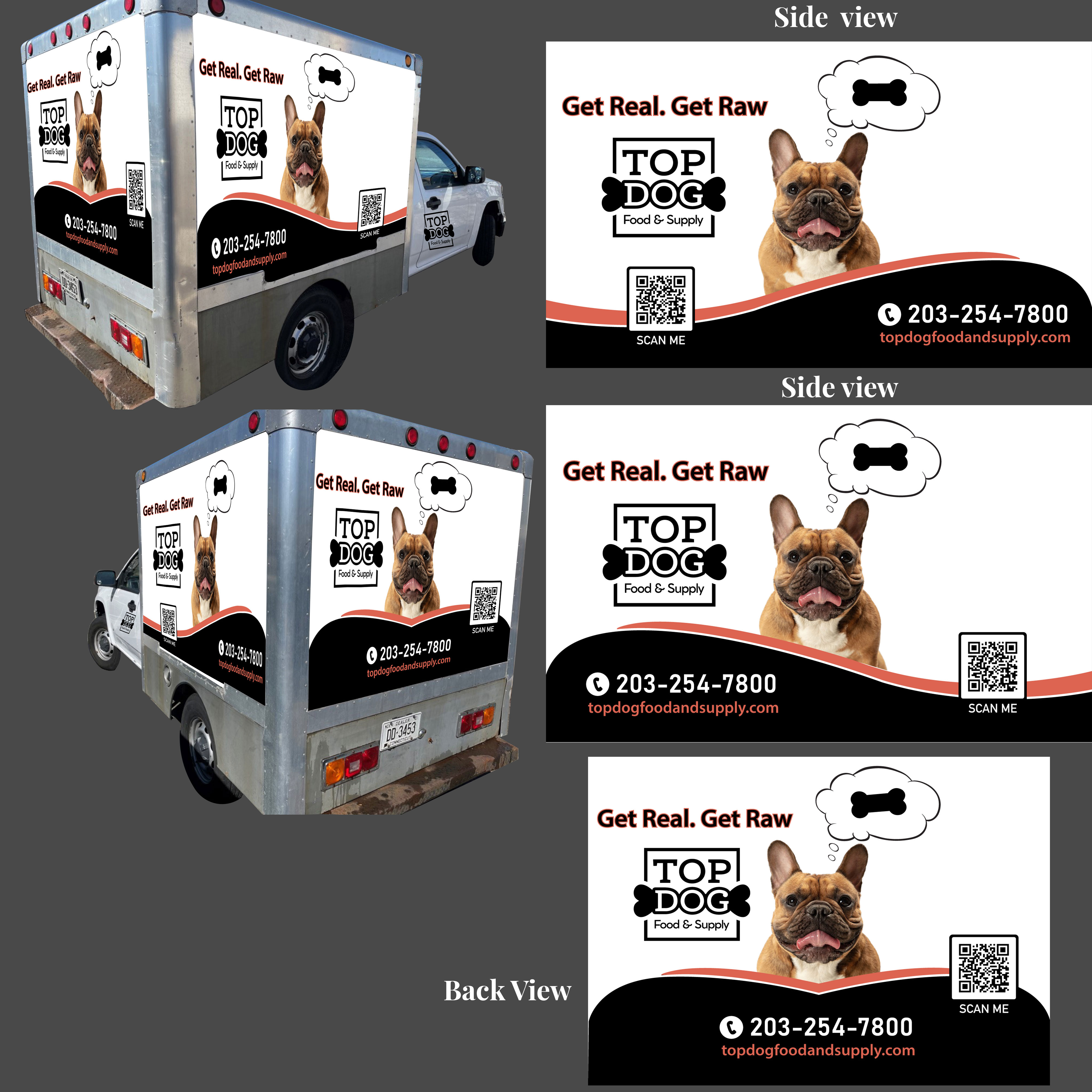 Car Wrap Design by JS_Design for Top Dog Food and Supply, LLC | Design #26642014